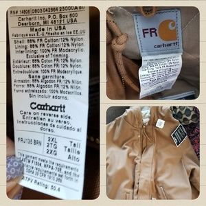 Mens  FR carhartt coat